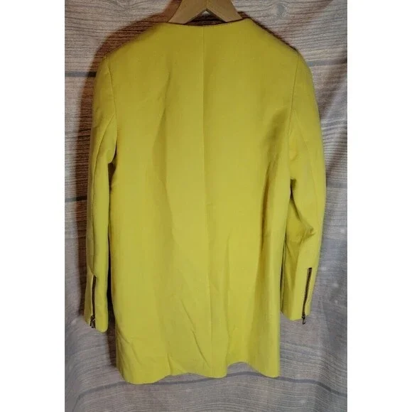 Zara Women Blogger Favorite Full Zip Coat - Picture 4 of 8